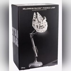 Disney Millennium Falcon Adjustable Lamp - Black and White